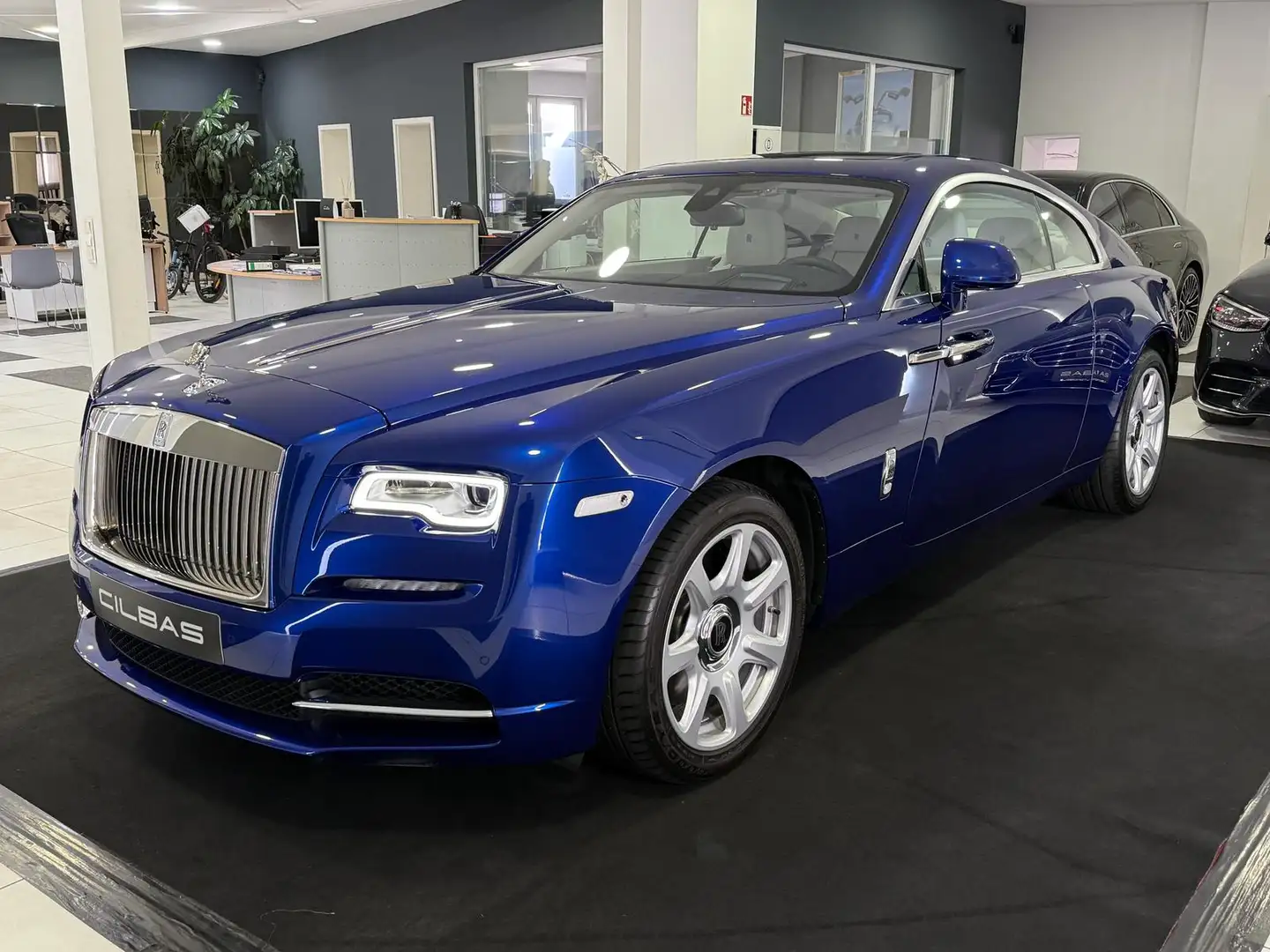 Rolls-Royce Wraith V12*LEDER-BEIGE*HUD*OPENSKY*KEYLESS*200KM Синий - 2
