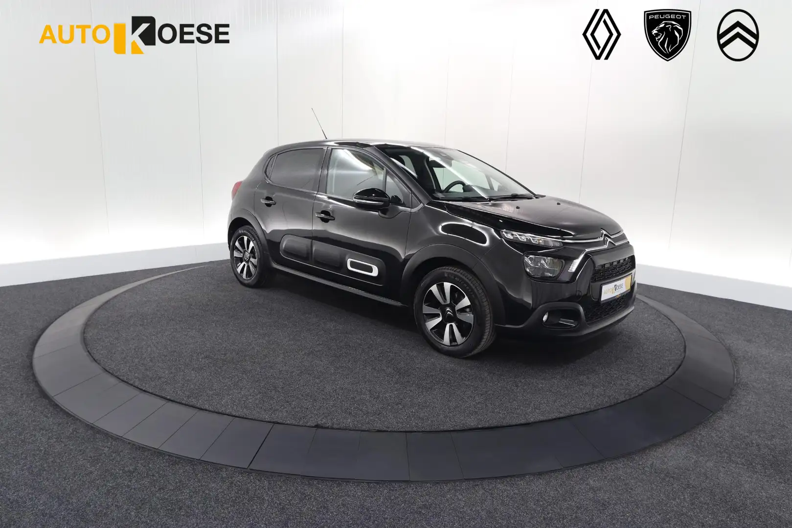 Citroen C3 PureTech 110 EAT6 Max | Apple Carplay | Parkeersen Zwart - 1