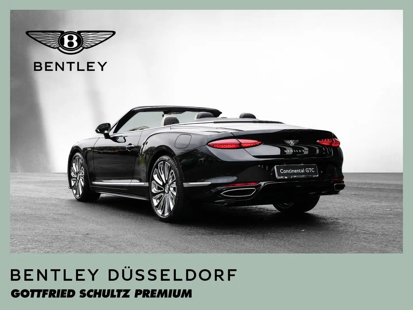 Bentley Continental GTC Mulliner // BENTLEY DÜSSELDORF Noir - 2