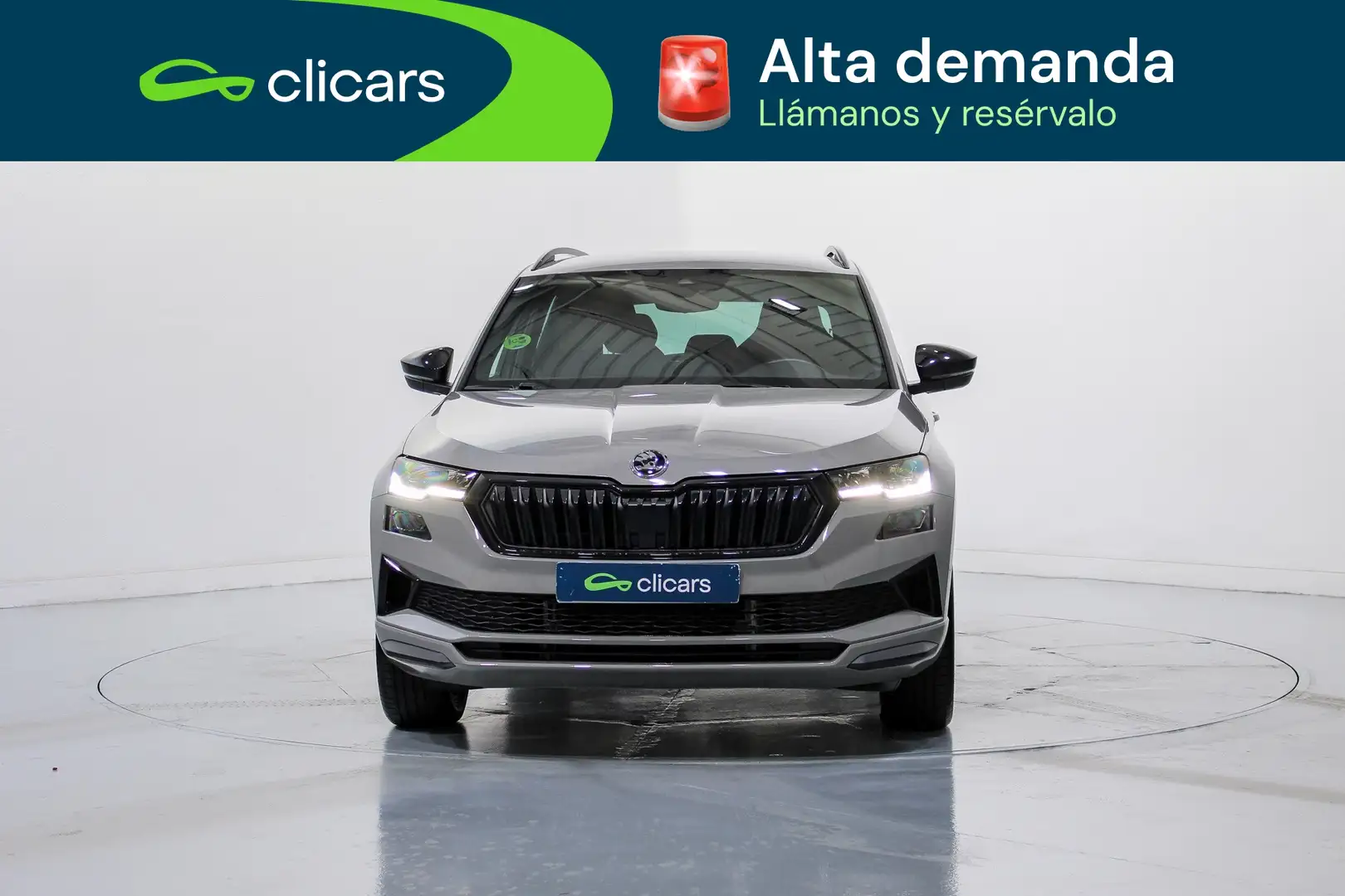 Skoda Karoq 1.5 TSI Sportline ACT 110KW Gris - 2