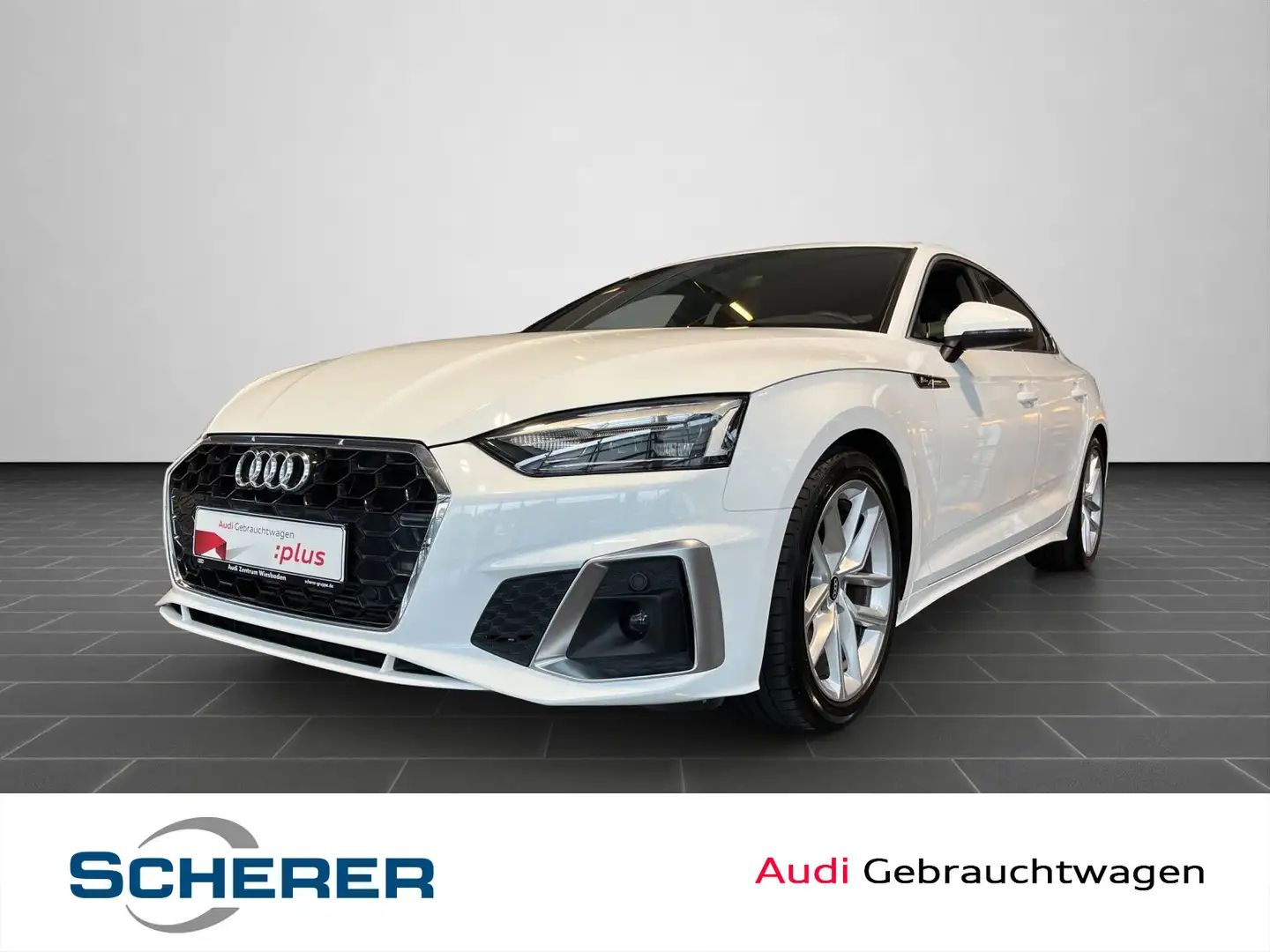 Audi A5 A5 35 Sportback S line TFSI Weiß - 1