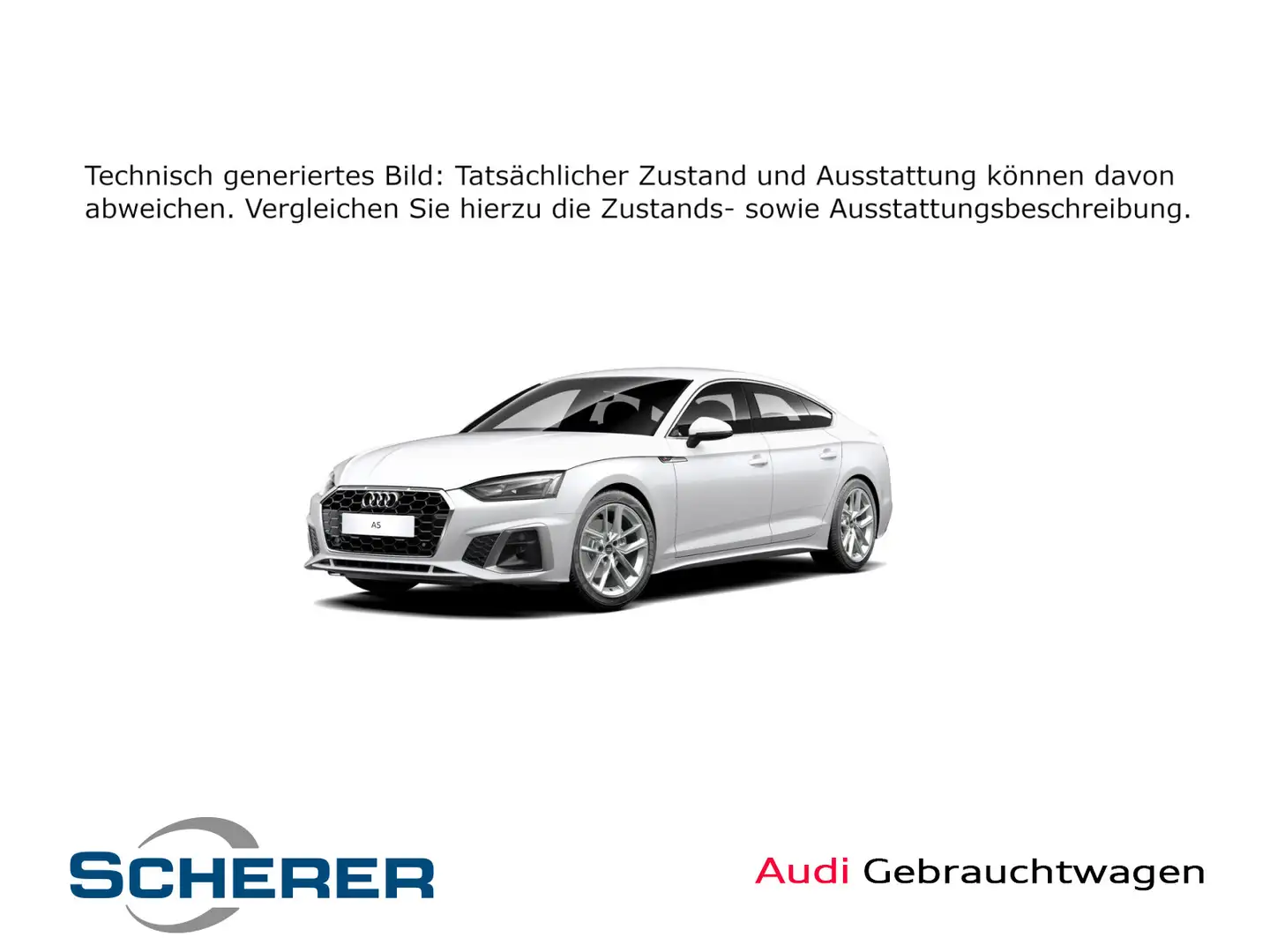 Audi A5 A5 35 Sportback S line TFSI Weiß - 1