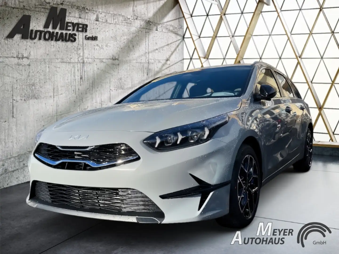 Kia Ceed SW / cee'd SW 1.5T Nightline+schwarzer Dachhimmel+LED+Teilleder+ Grau - 1