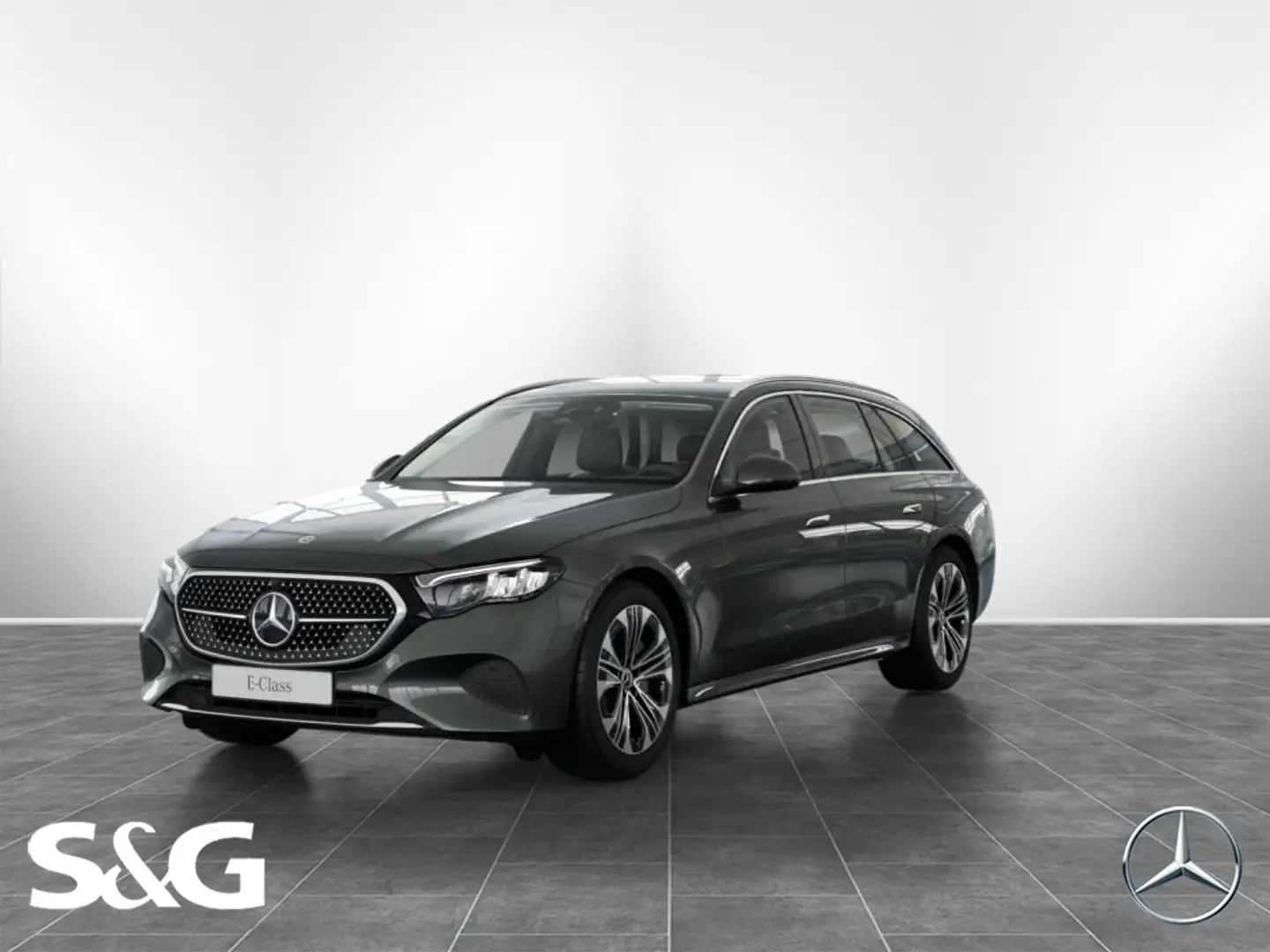 Mercedes-Benz E 300 e T DISTRONIC+TOTWINKEL+KAMERA+CARPLAY+19" Grau - 1