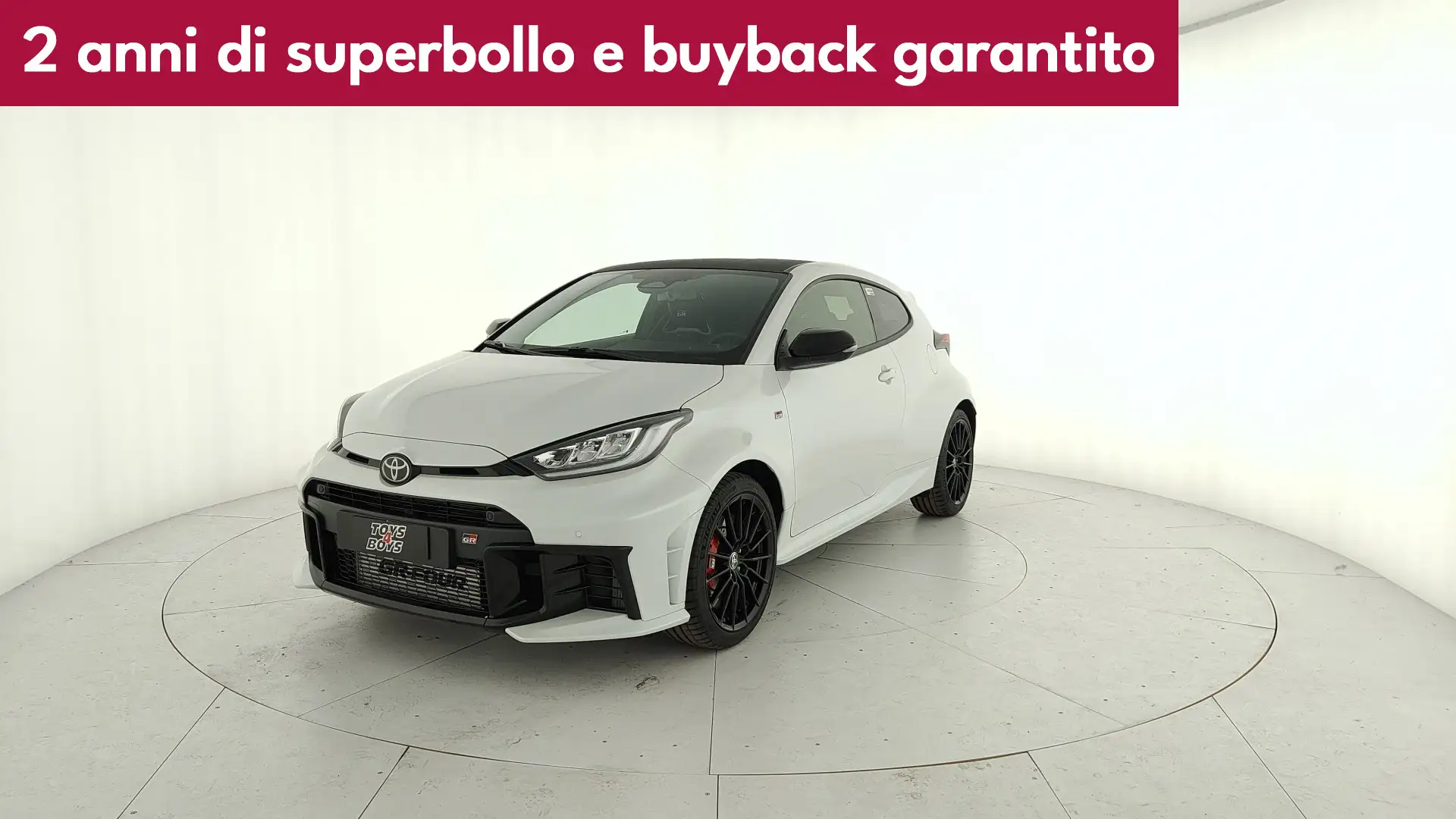 Toyota Yaris Turbo 280cv Bianco - 1
