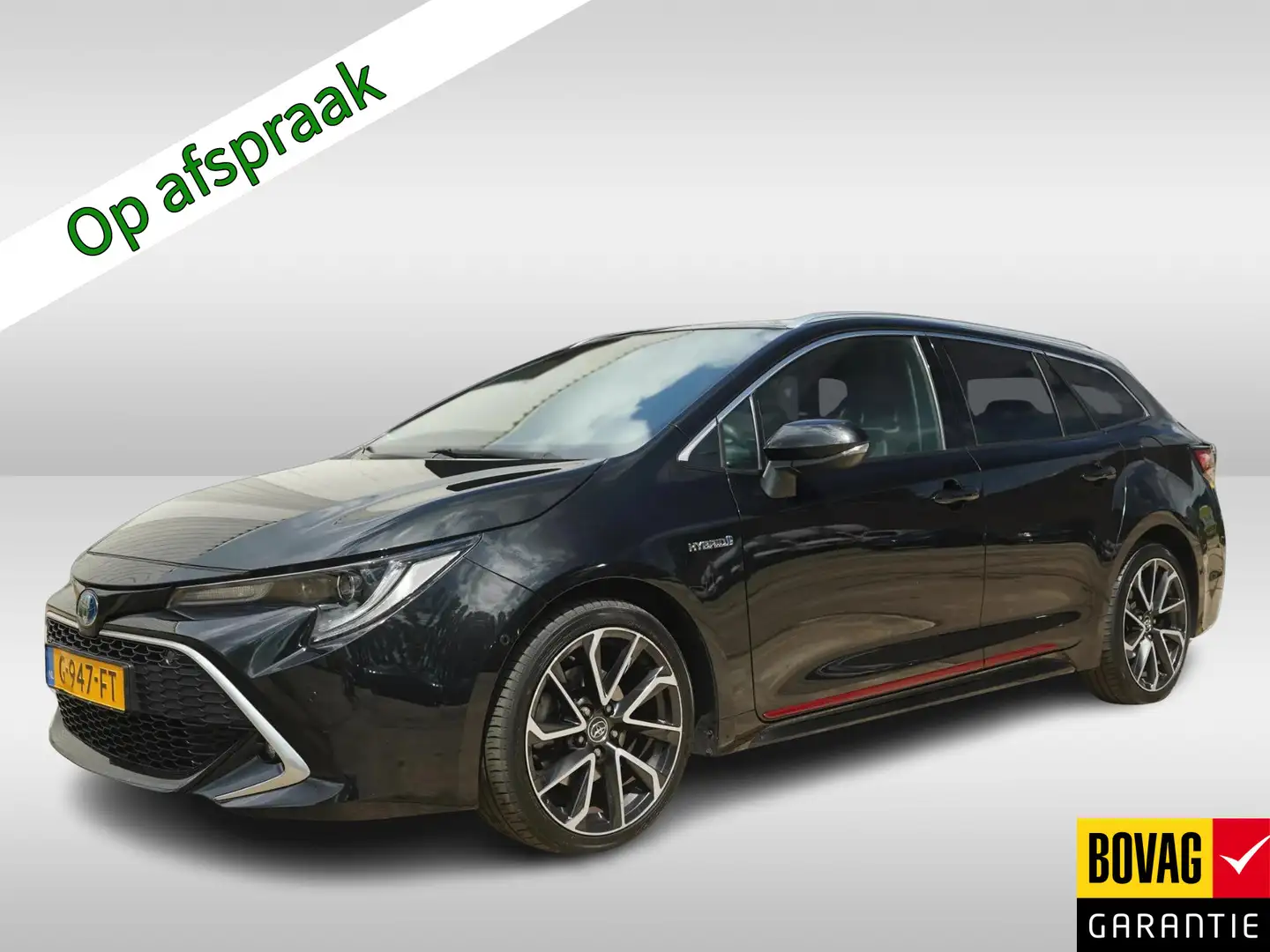 Toyota Corolla Touring Sports 2.0 Hybrid Premium (184 PK) 1e-Eig. Zwart - 1