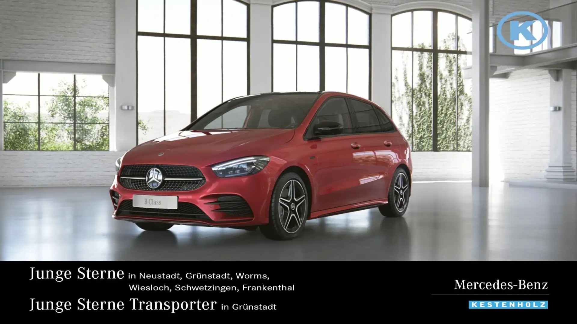 Mercedes-Benz B 250 B 250 e AMG+NIGHT+AHK+DISTRO+PANO+360°+KEYL+MLED Roşu - 1
