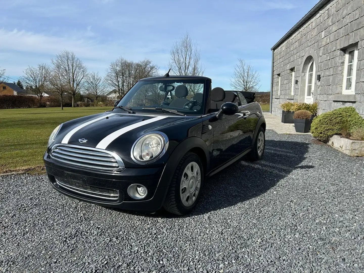 MINI Cooper Cabrio Cabriolet 1.6i contrôle technique Noir - 1