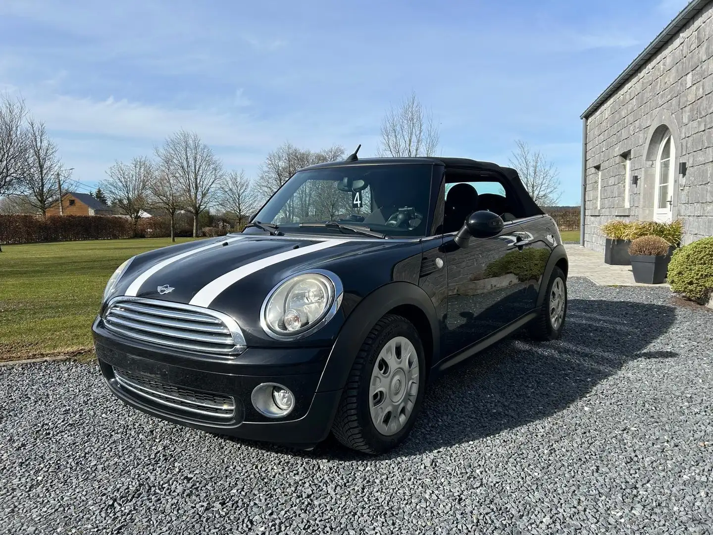 MINI Cooper Cabrio Cabriolet 1.6i contrôle technique Noir - 2