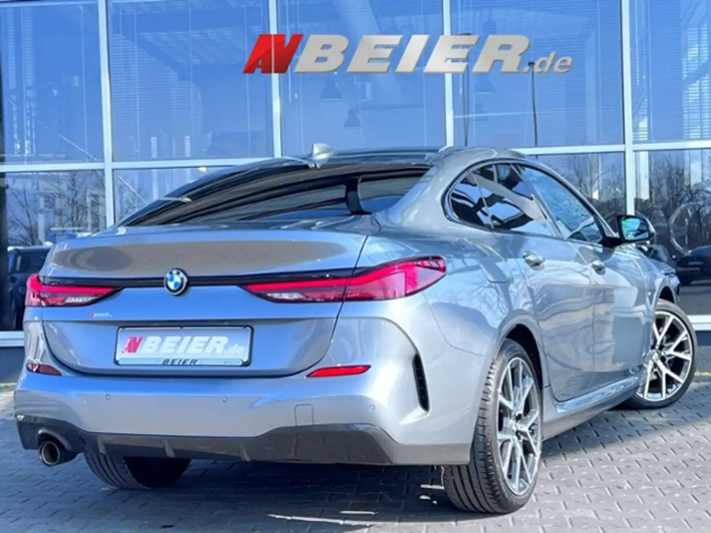 BMW 218 i M Sport LED ACC Sitzheiz. Navi Alarm Gran Coupe Grau - 2
