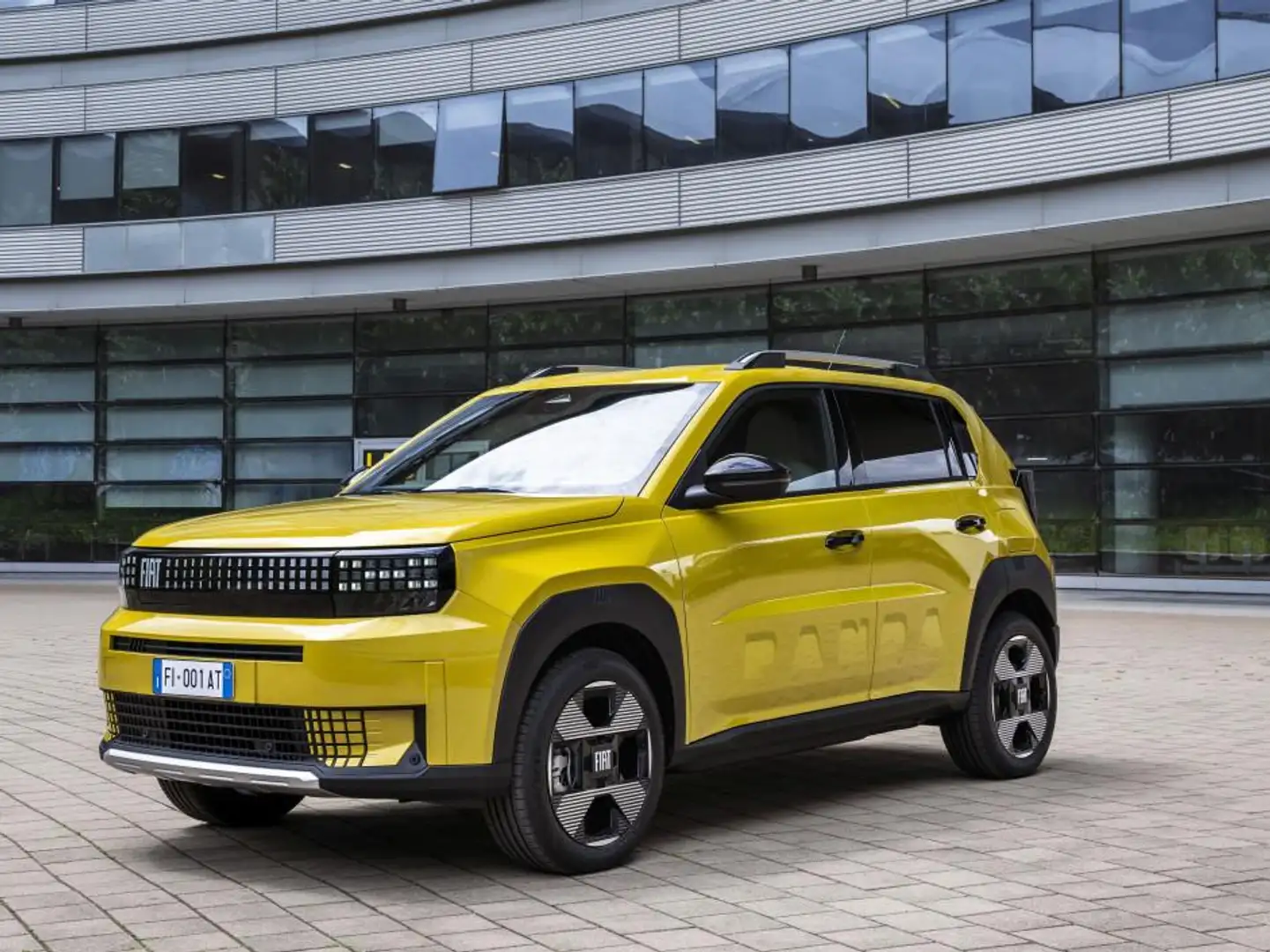 Fiat Grande Panda La Prima 11 kW 44 kWh Limone Yellow Galben - 2