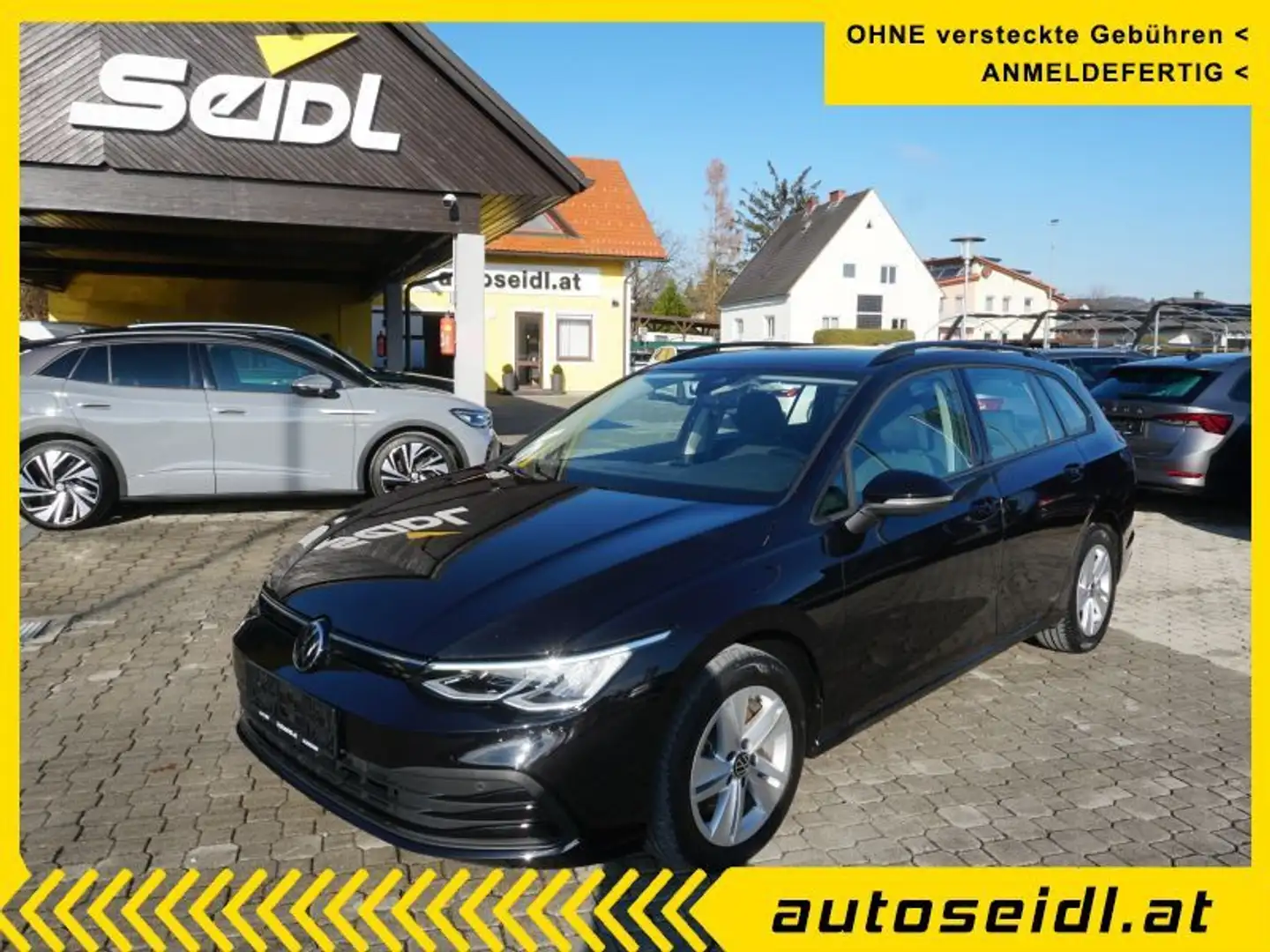 Volkswagen Golf Variant 2,0 TDI Life DSG *NAVI+KAMERA+LED* Schwarz - 1