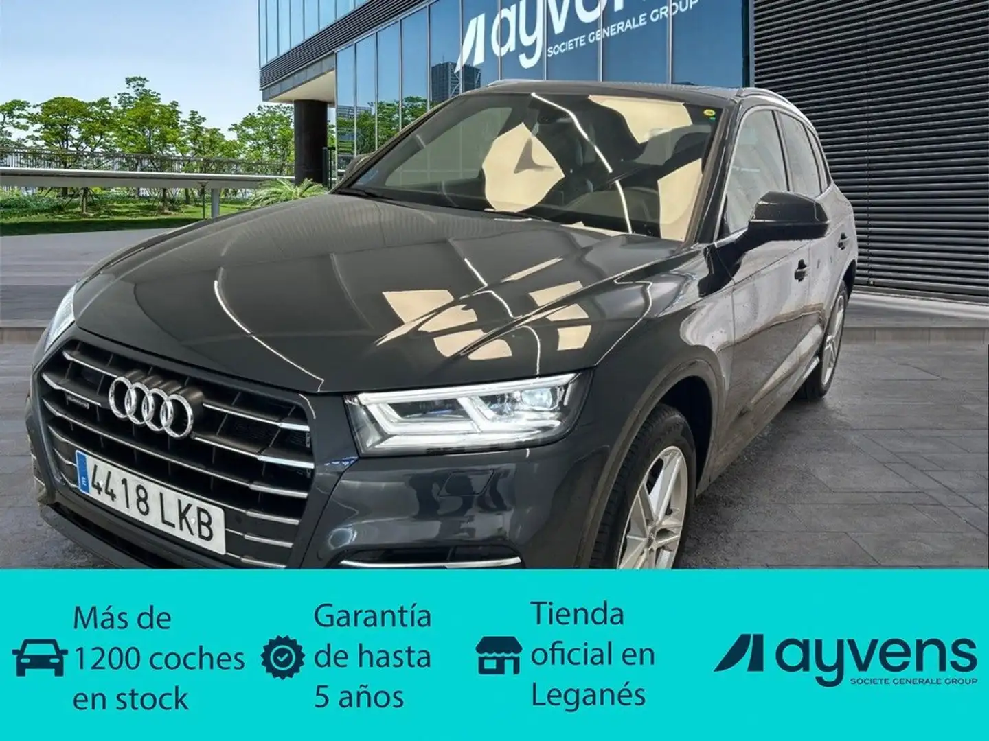 Audi Q5 55 TFSIe S line quattro-ultra S tronic Gris - 1