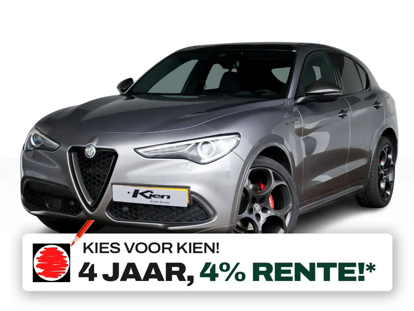 Alfa Romeo Stelvio 2.0 T AWD Veloce TI | Carbon Q interieur | Pano-da Gris - 1