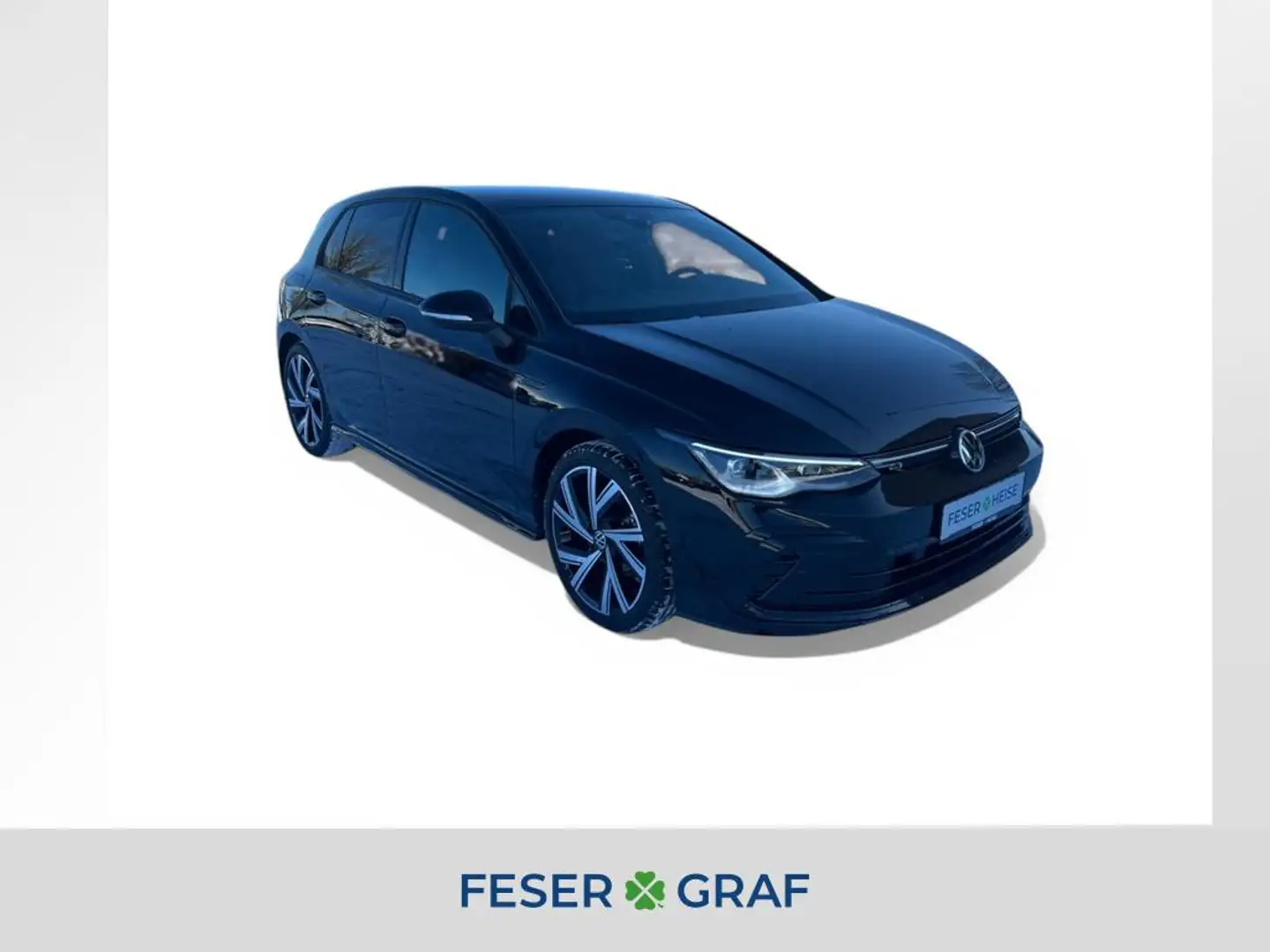 Volkswagen Golf R-Line 1.5 eTSI DSG/LED/Rear View/Sitzhzg./App-Con Schwarz - 1
