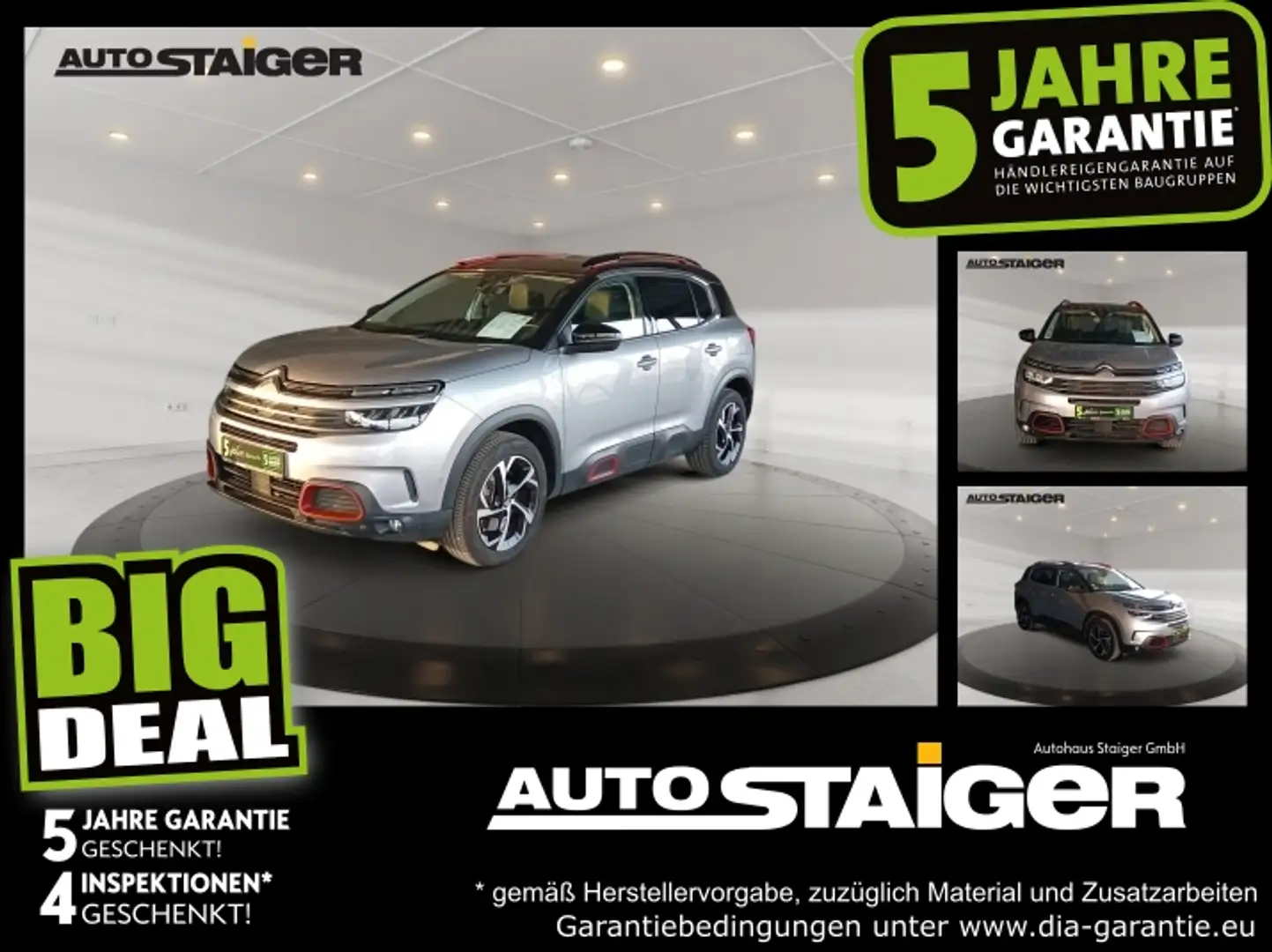 Citroen C5 Aircross 225 C-Series Navi+SHZ+2xKlima+360+LM Grau - 1