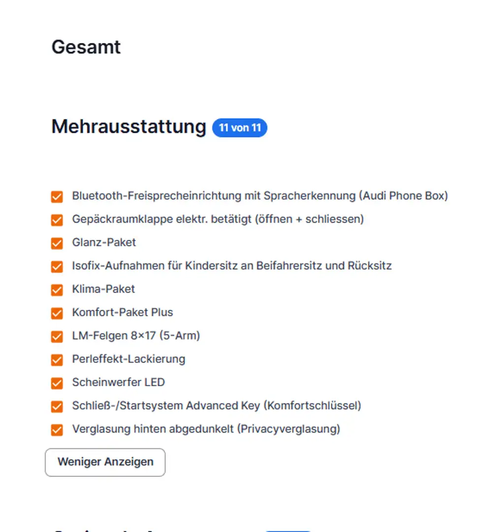 Audi A3 Limousine 35 TFSI Weiß - 2