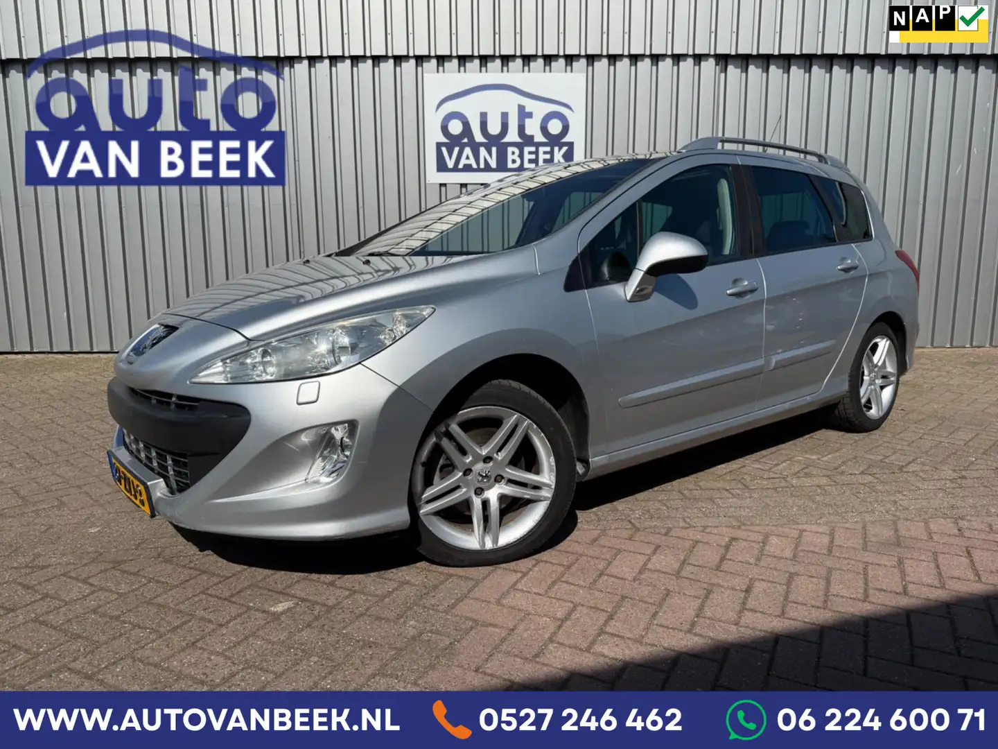 Peugeot 308 SW 2.0 HDiF XT|Cruise|Trekhaak|Sensoren|Pano Gris - 1