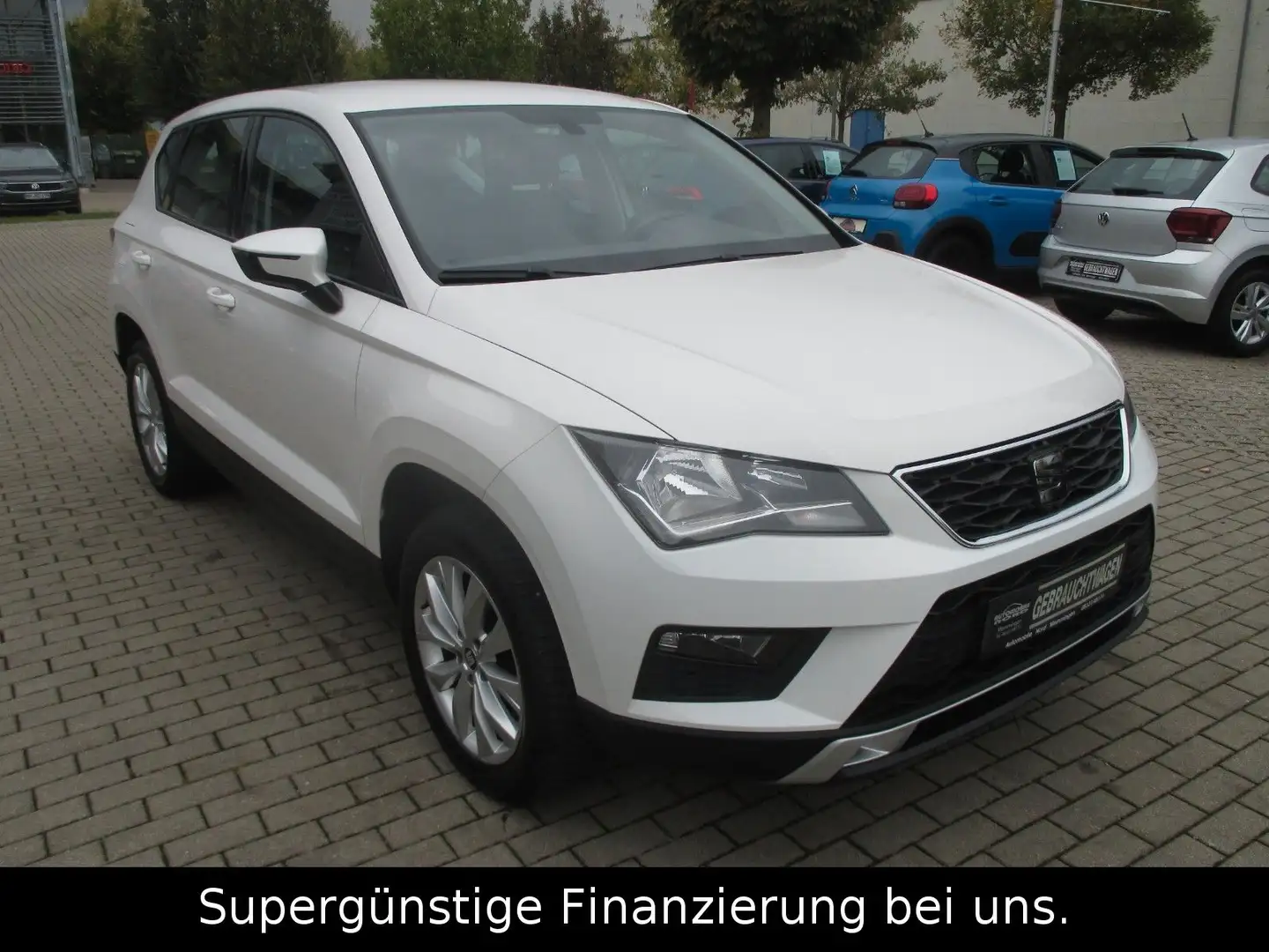 SEAT Ateca Style,AUTOMATIK,GARANTIE,1-HAND Weiß - 2