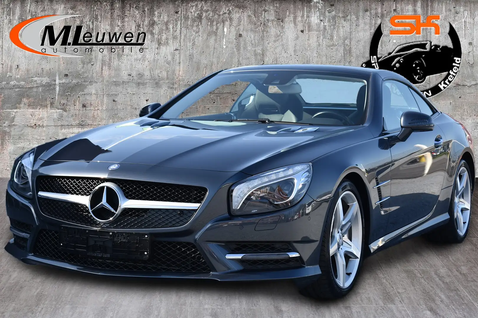 Mercedes-Benz SL 350 Sport-Paket AMG AMG-Line *PANO*AIRSCARF*LEDER* Grau - 1