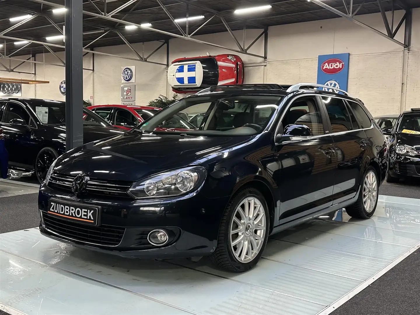 Volkswagen Golf Variant 1.4 TSI 122PK PANODAK Clima Airco 17" Cruise Contr Zwart - 1