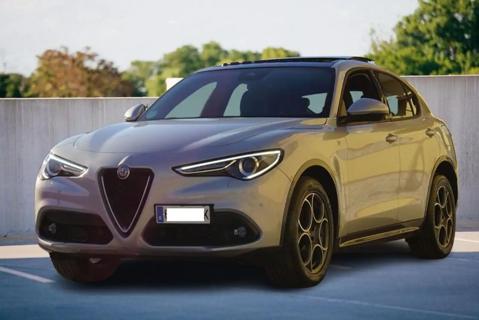 Alfa Romeo Stelvio Ti 2.2 Turbodiesel 210 CV AT8 Q4 Argento - 1