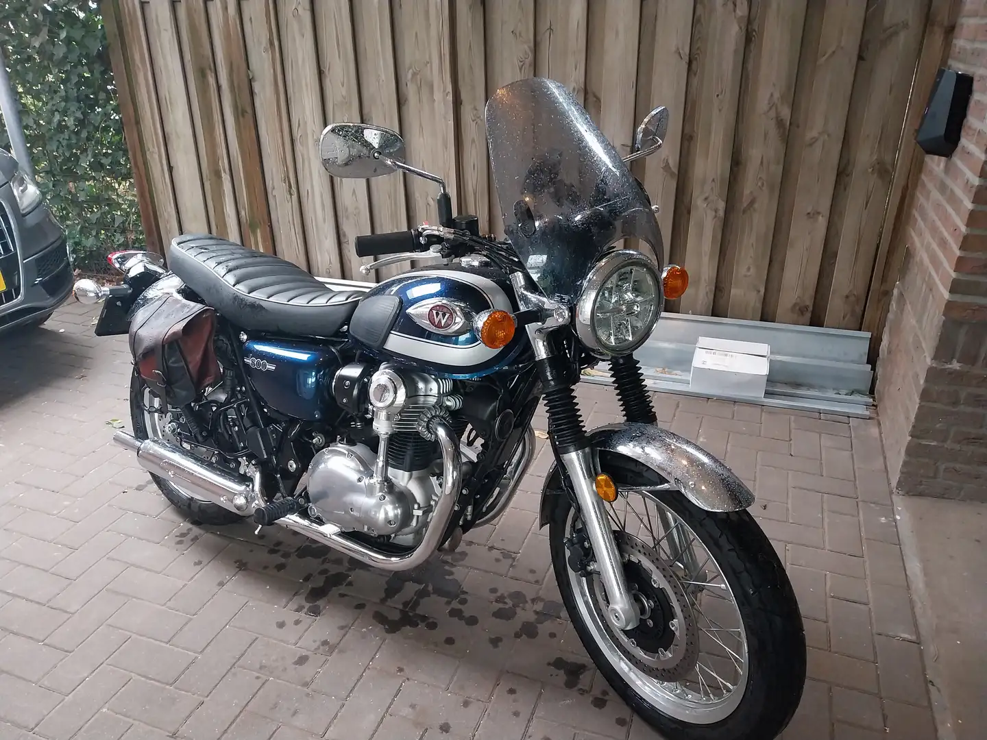 Kawasaki W 800 Blauw - 1