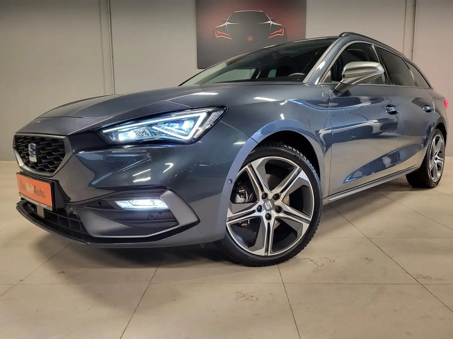 SEAT Leon Sportst. -FR Plus- 2.0 TDI DSG *Garantie* Gris - 2