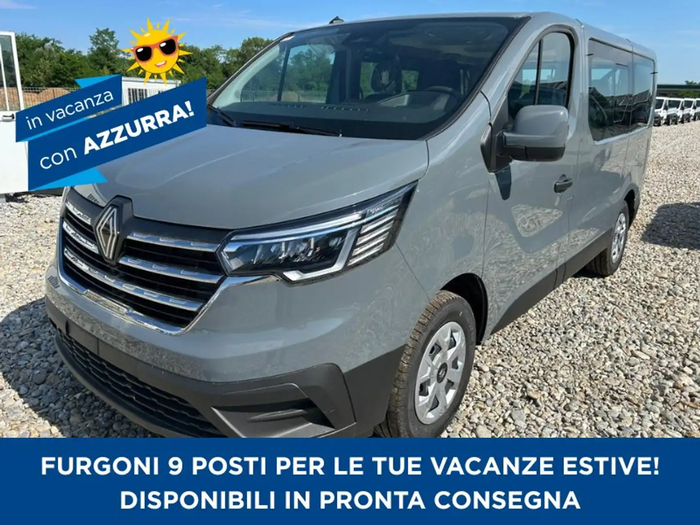 Renault Trafic Passenger 2.0 150 L1H1 Authentic! Pronta Consegna! Grey - 1
