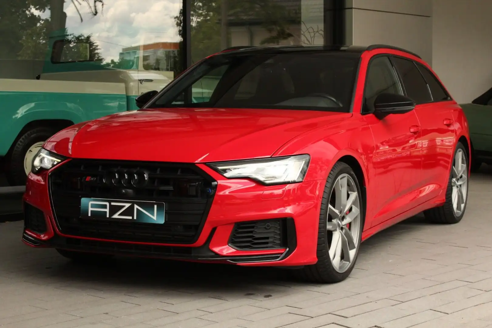 Audi S6 Avant 3.0TDI quattro Matrix+Pano+Standheizung Roşu - 2
