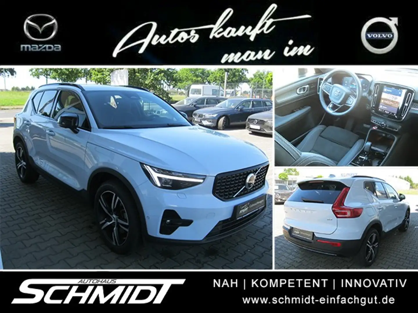 Volvo XC40 B3 Plus Dark Plus Dark Blau - 1