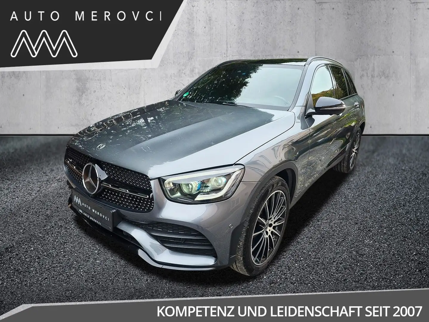 Mercedes-Benz GLC 300 4M AMG Line Night Paket/MultiBeam/Pano Gris - 1