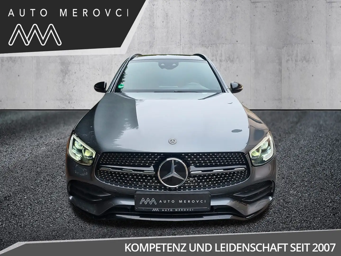 Mercedes-Benz GLC 300 4M AMG Line Night Paket/MultiBeam/Pano Gris - 2