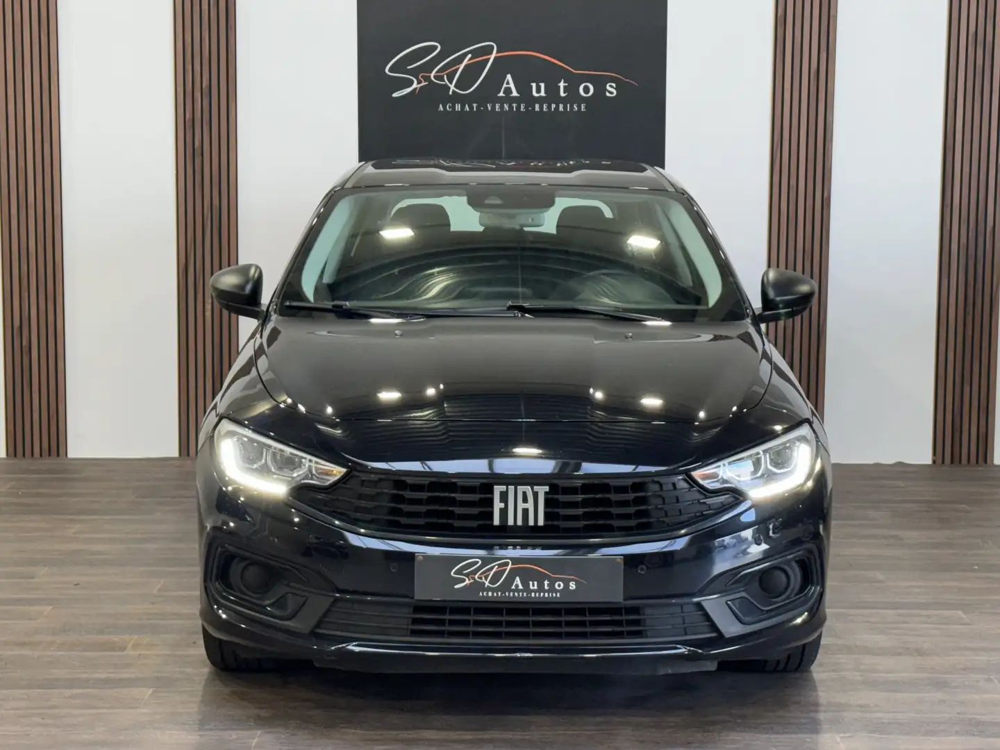 Fiat Tipo 1.0i * CAMERA * CLIM * GARANTIE * PRETE A IMMA * Noir - 2