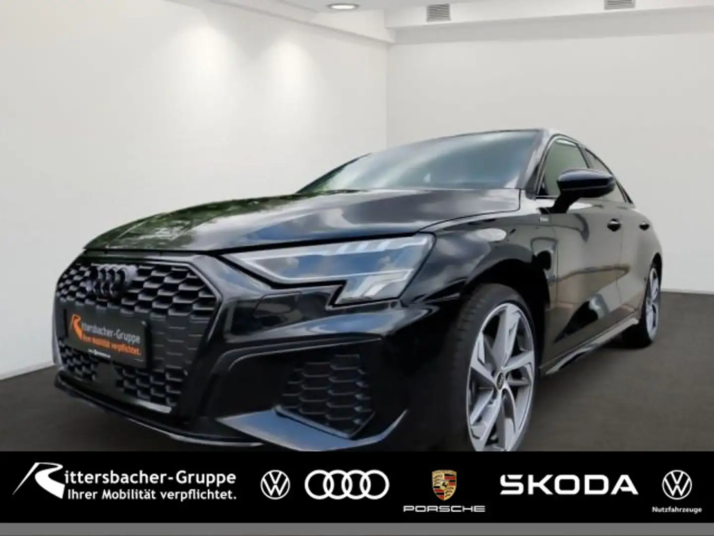 Audi A3 S line virtual cockpit Matrix LED B Noir - 1