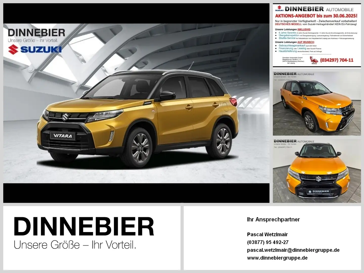 Suzuki Vitara Comfort (MT)   *6 Jahre Garantie* Noir - 1