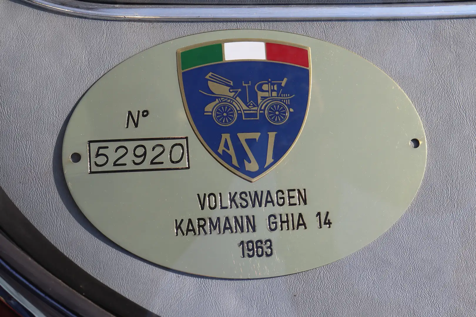Volkswagen Karmann Ghia Coupè, erste Serie, vollrestauriert Kırmızı - 2