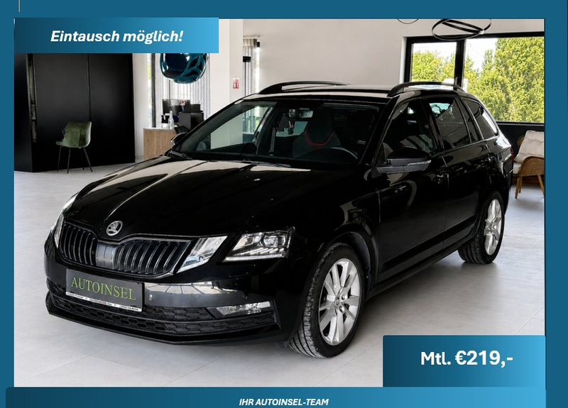 Skoda Octavia Style Virtual Tacho-Ambiente-1.Bes-Navi-Kamera-ACC
