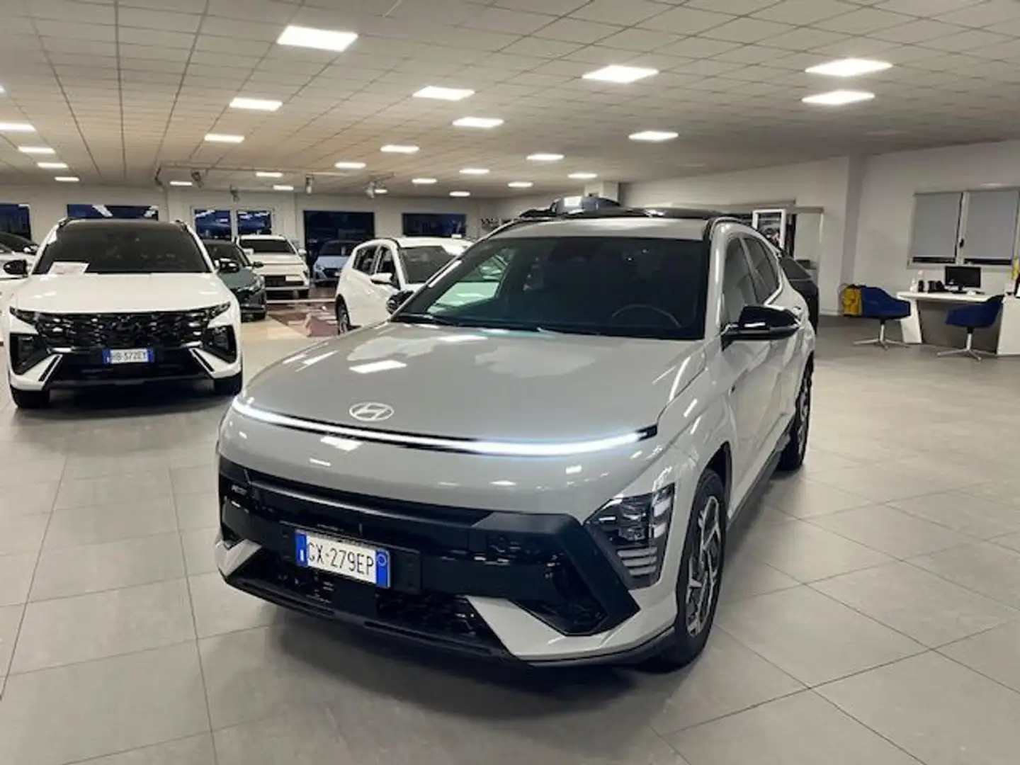 Hyundai KONA HEV 1.6 DCT NLine Grigio - 1