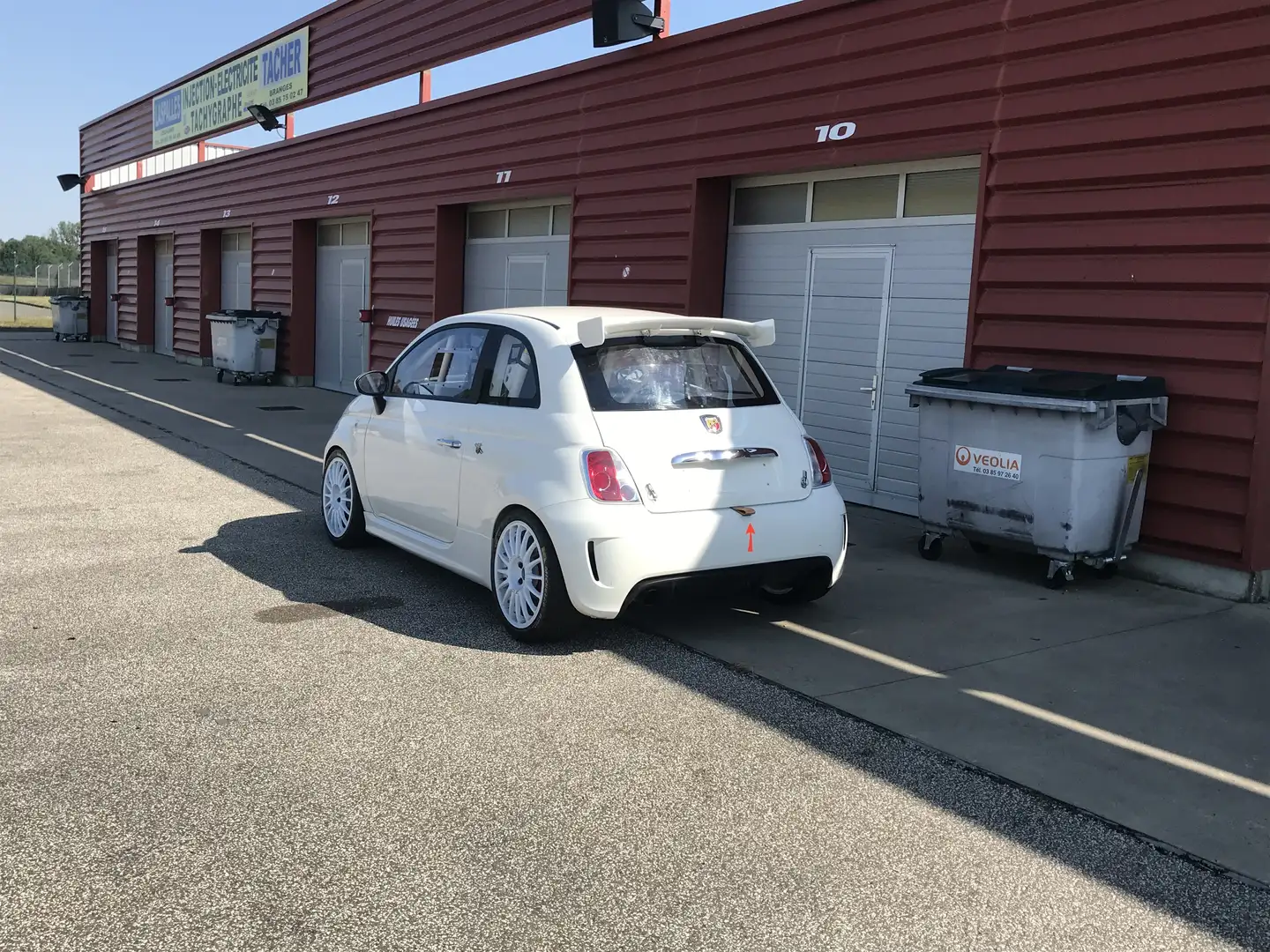 Abarth abarth assetto corsa evo sadev Белый - 2