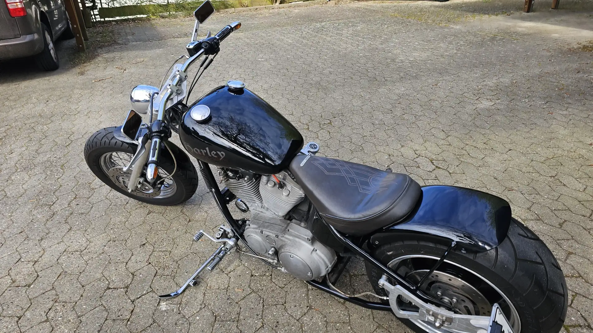 Harley-Davidson Custom Bike Lottermann Czarny - 2