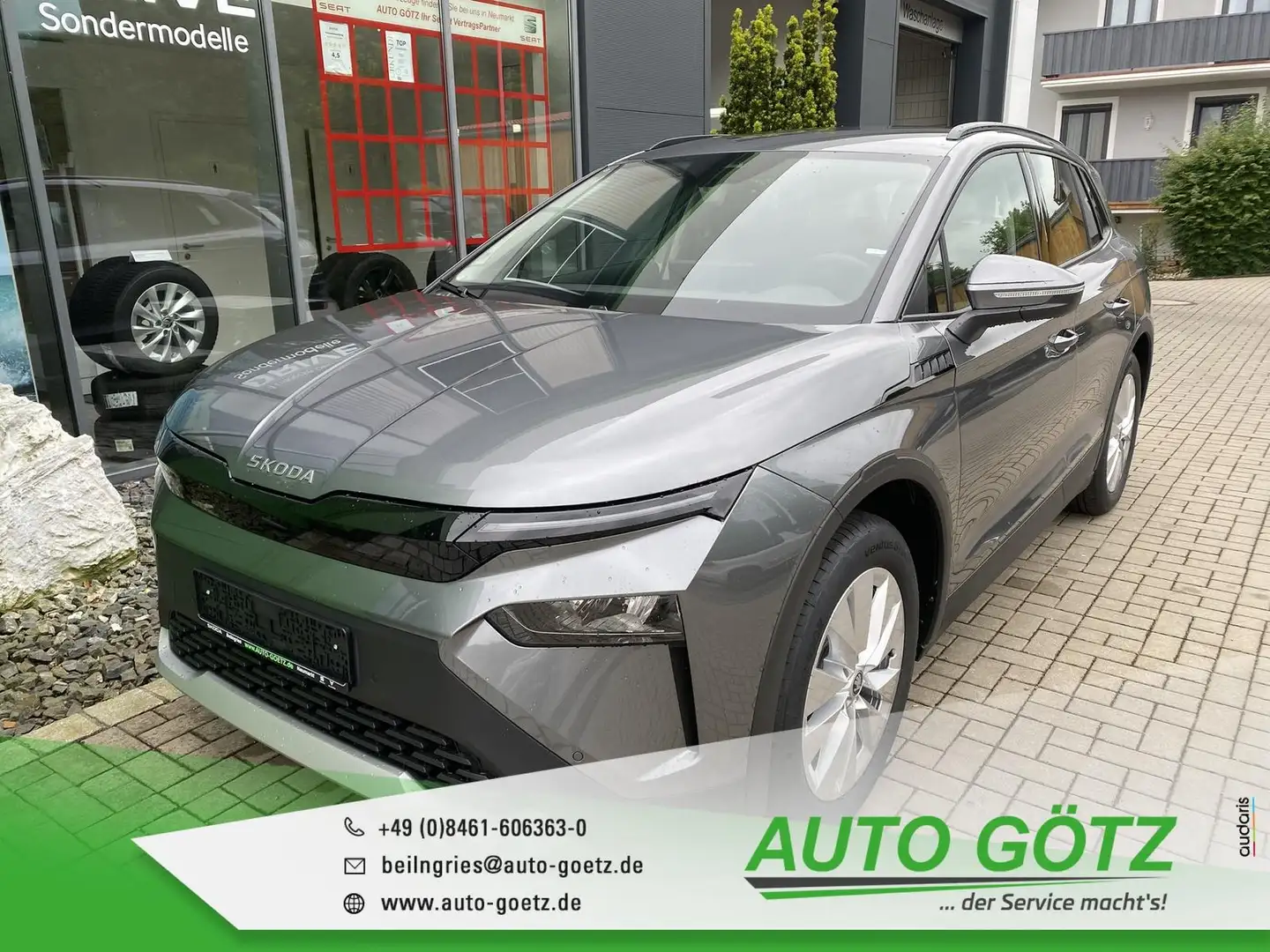 Skoda Elroq 50 Tour AHK-Vorb.*Navi*LED*Tempomat*19"Alu*Kamera* Gri - 1