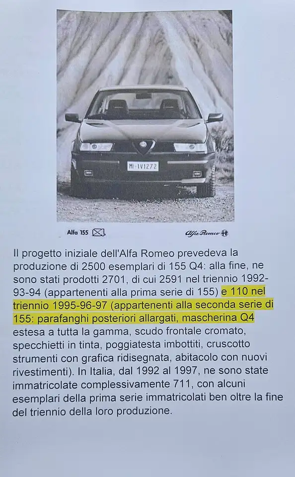Alfa Romeo 155 2.0 Q4, foto 2