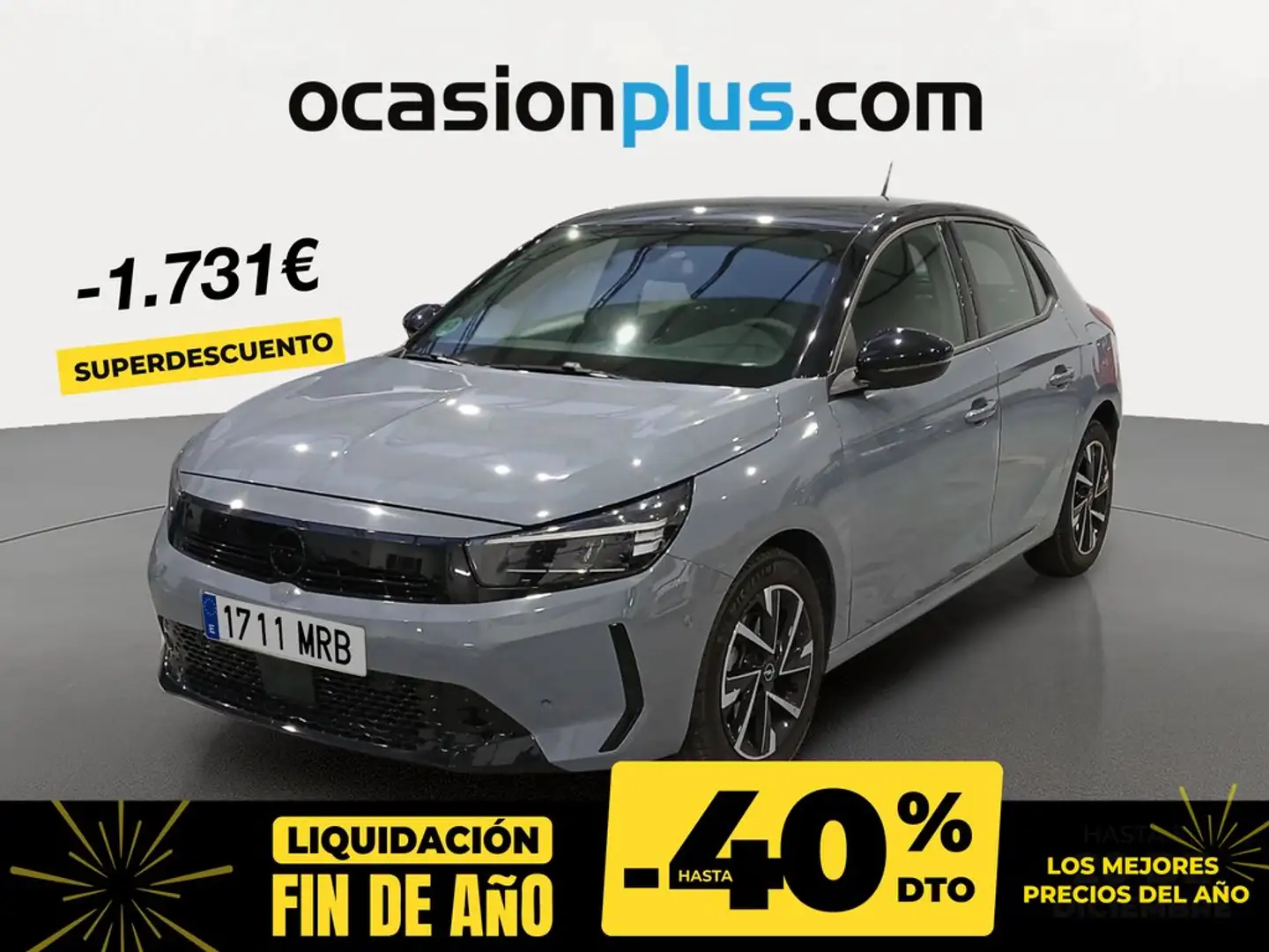 Opel Corsa 1.2T XHL S/S GS 100 Gris - 1