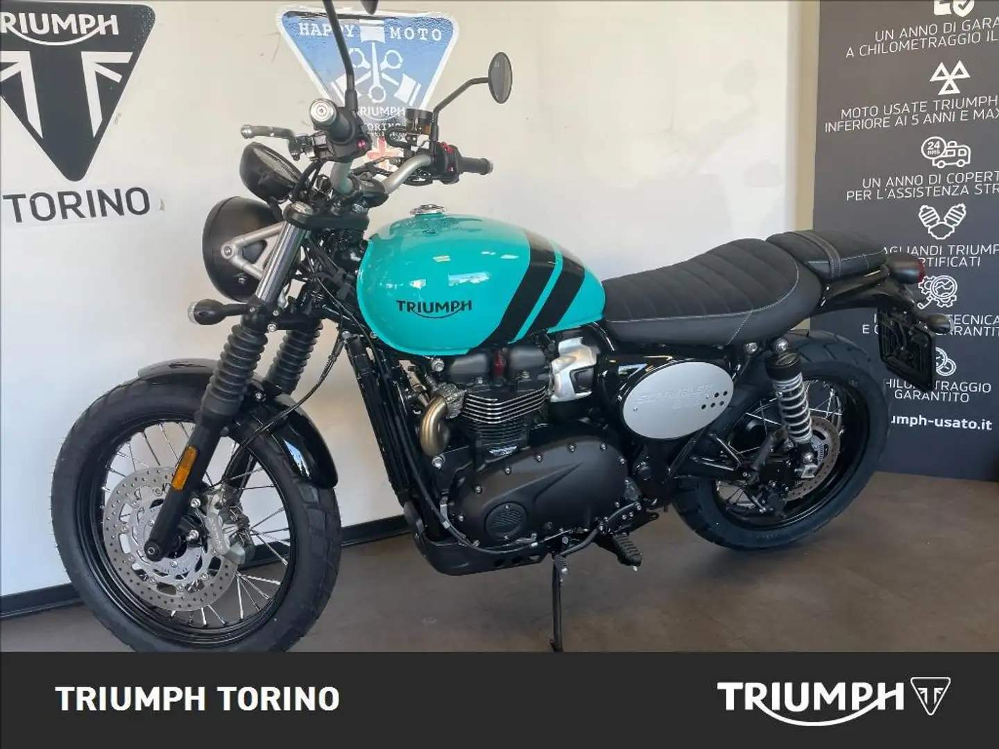 Triumph Scrambler Abs E5+ Gris - 1