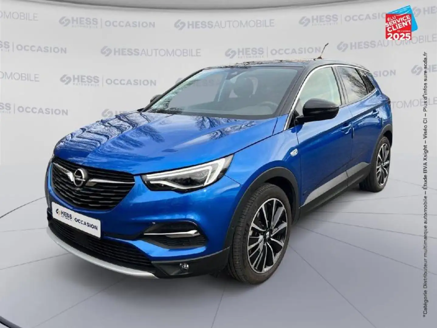 Opel Grandland X Hybrid 225ch Ultimate Rouge - 1