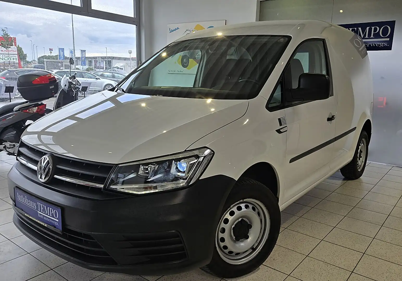 Volkswagen Caddy Kastenwagen Entry 2,0 TDI --TOLLE AUSSTAT... Weiß - 1
