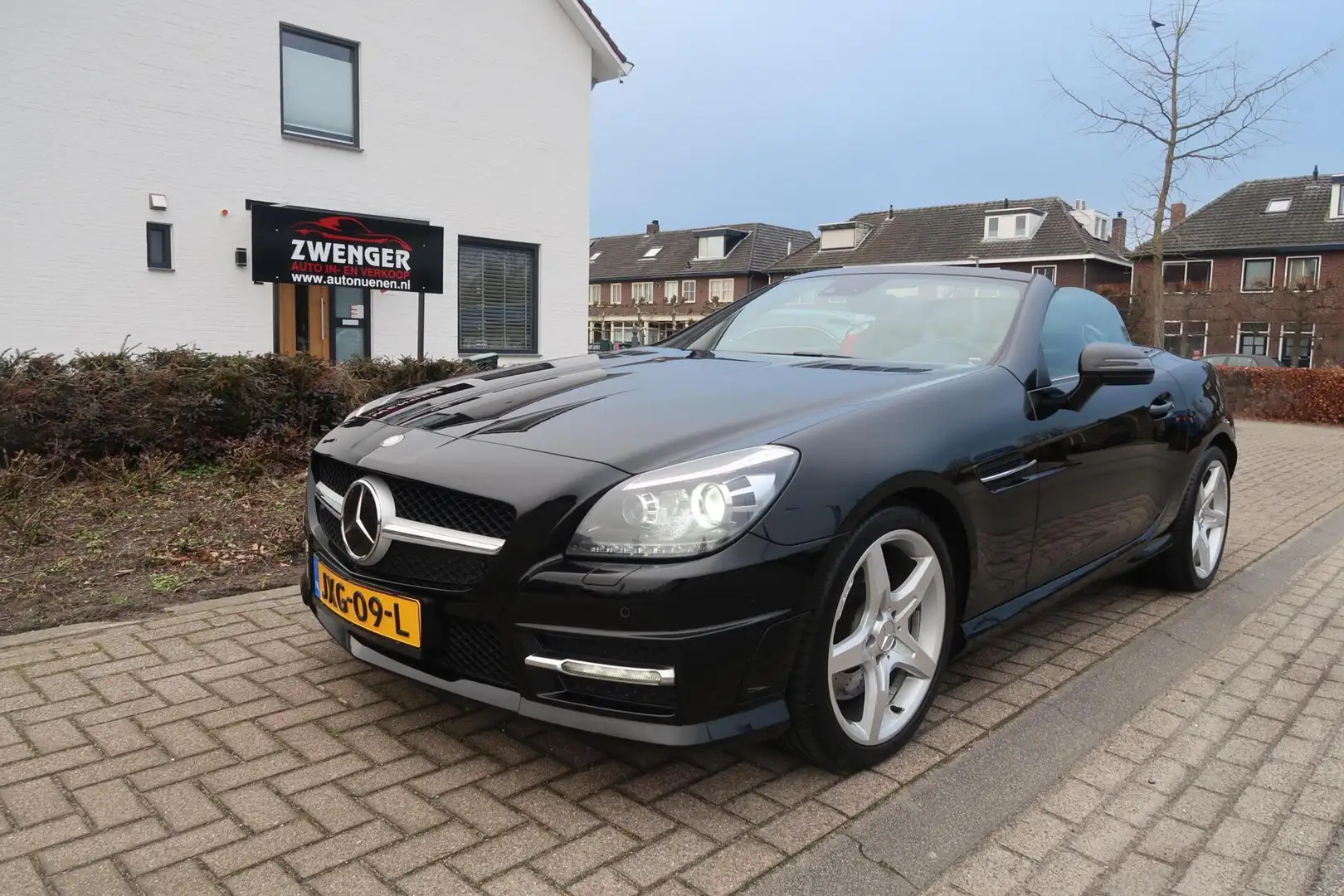 Mercedes-Benz SLK 250 Aut AMG|PANORAMADAK|ADAPTIVE CRUISECONTROL|HARMAN- Noir - 1