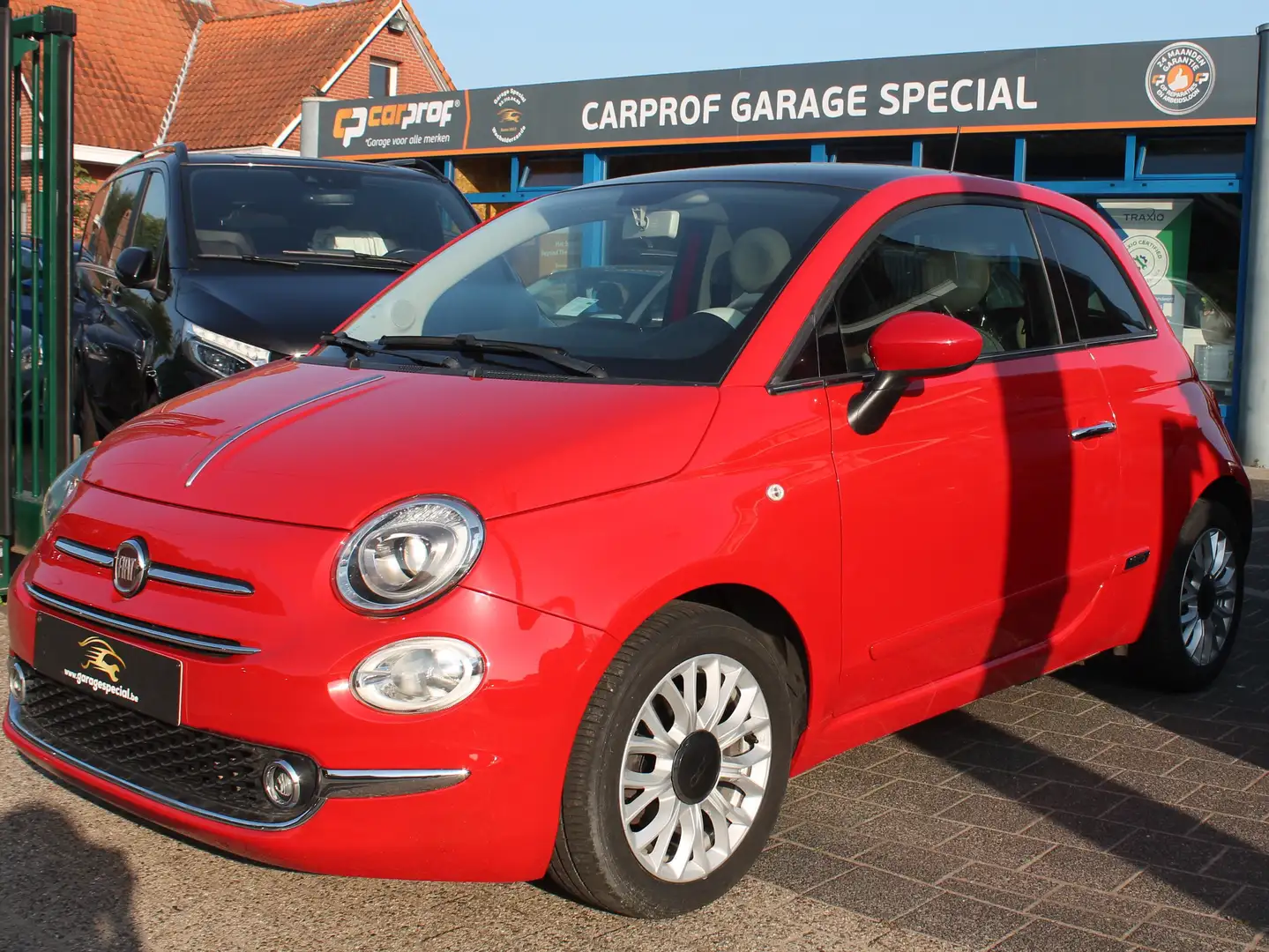 Fiat 500 500 0.9 8V TwinAir Start Rouge - 1