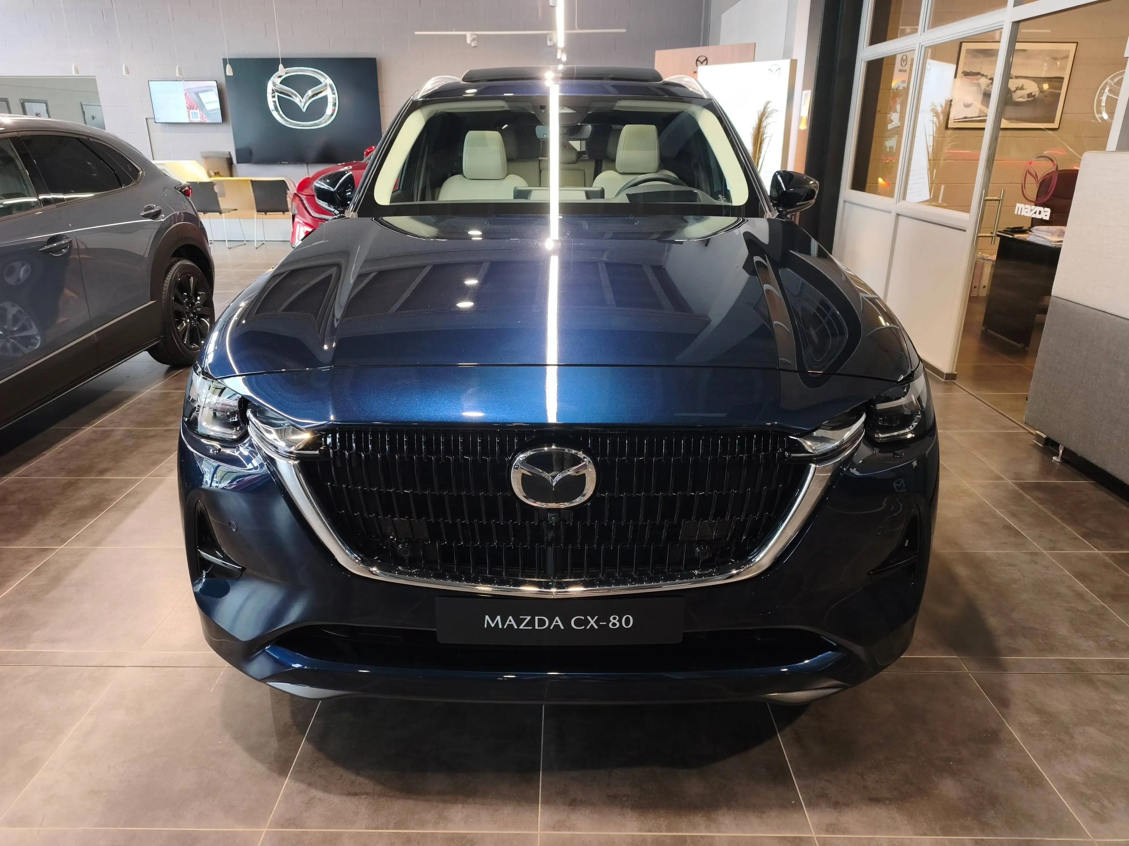 Mazda CX-80 Deep Crystal Blue - Takumi Plus *** DESTOCKAGE *** Full Options — photo 3